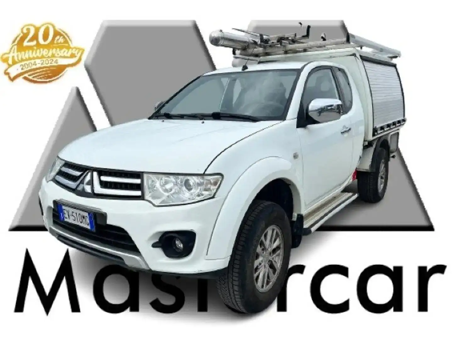 Mitsubishi L200 d.cab 2.5 di-d Autocarro Pickup - EV510MG Blanco - 1