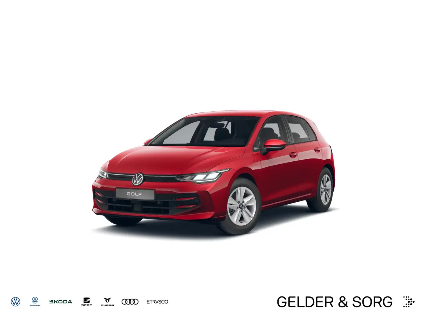 Volkswagen Golf 1.5 TSI Einparkhilfe*DAB+*GRA*Digital Rot - 1