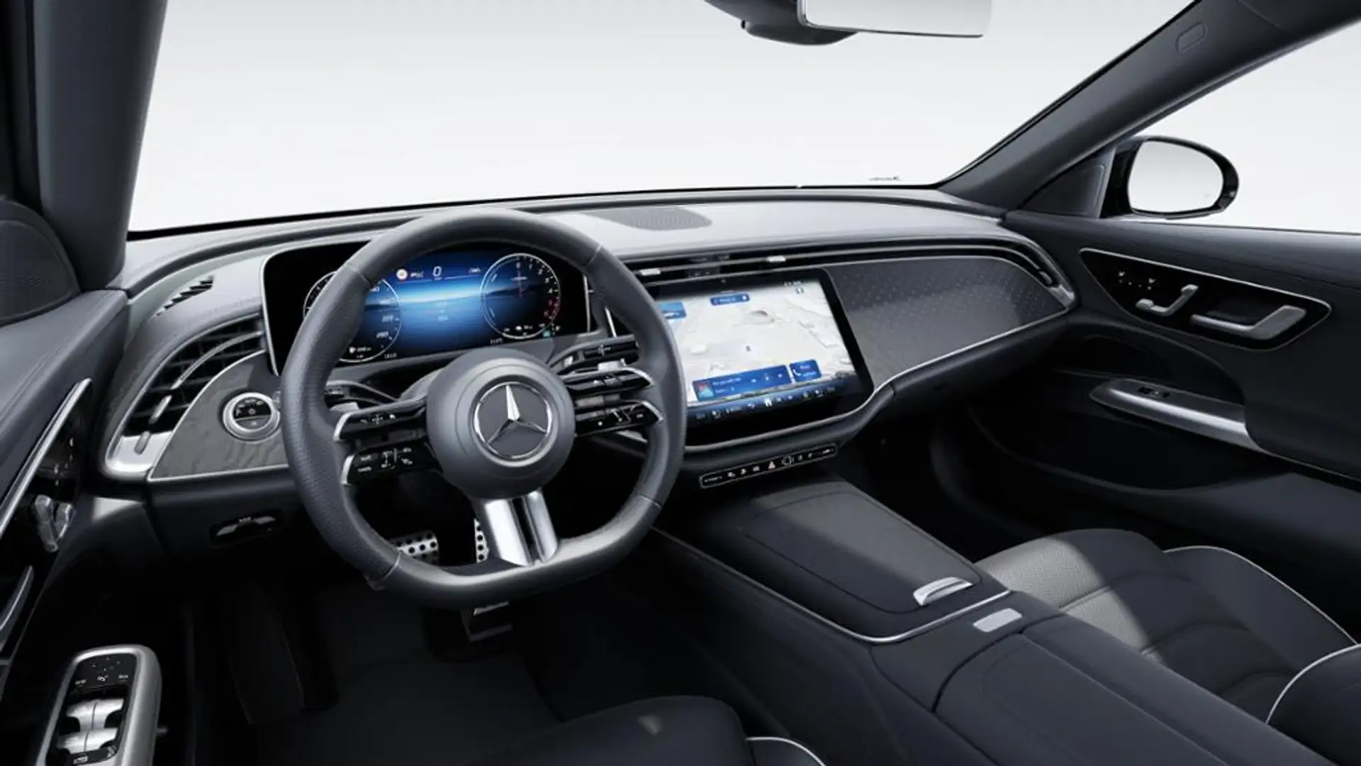 Mercedes-Benz E 300 de T 4M AMG/DigitalLight/Fahrass+/Sitzklima Schwarz - 2