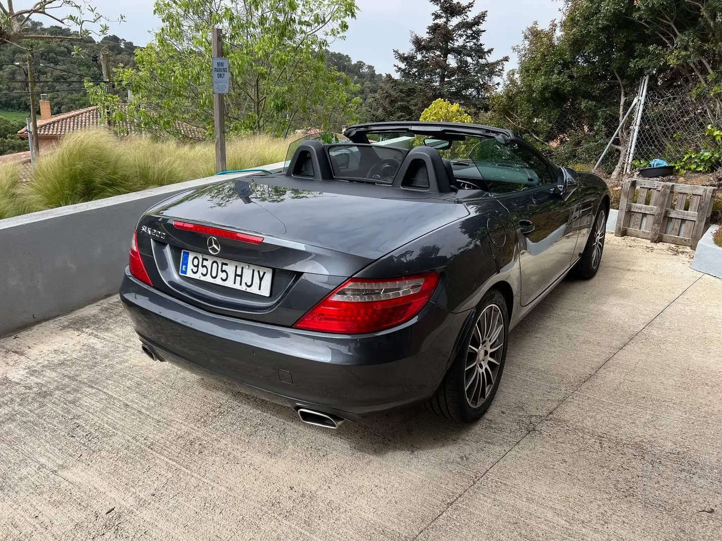 Mercedes-Benz SLK 200 SLK 200 BE 7G Plus Gris - 2