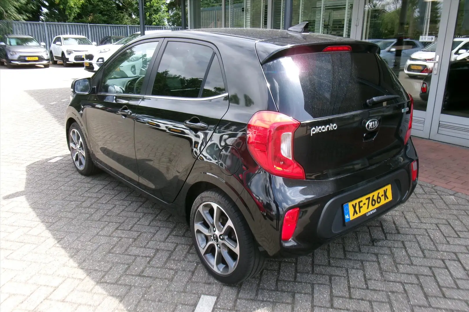 Kia Picanto 1.0 MPi Design Edition Luxe 35.000km Org. Ned. Zwart - 2
