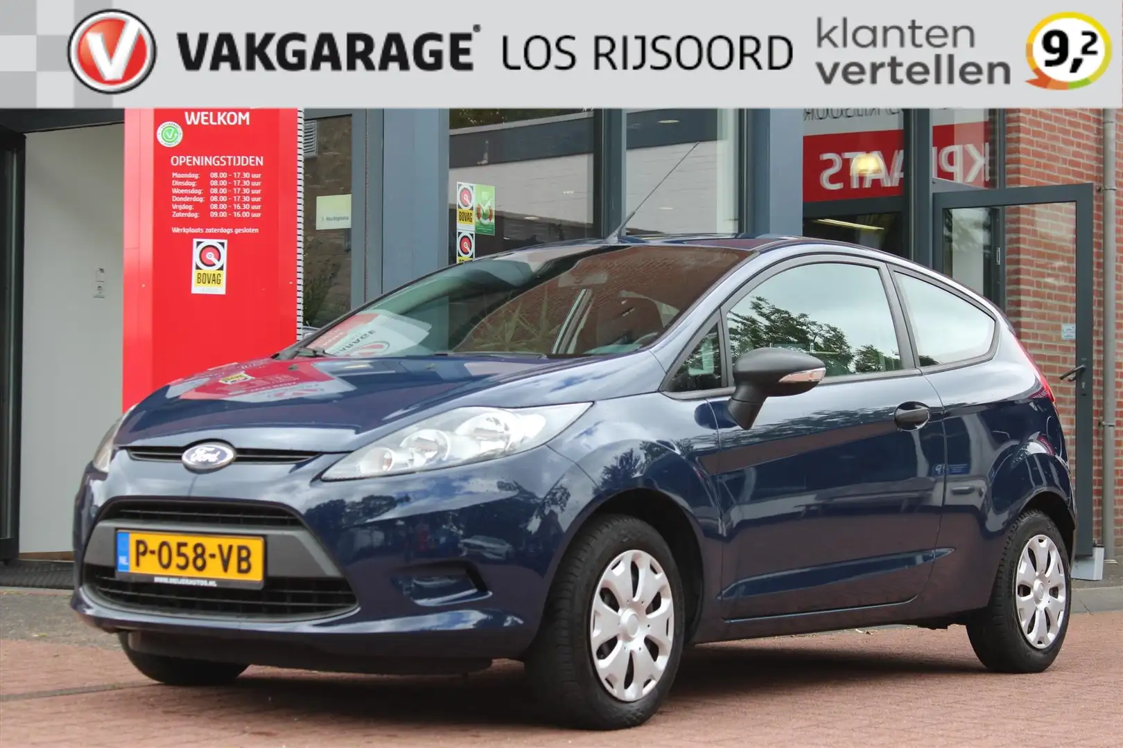Ford Fiesta 1.25 3DR *Ghia* | Trekhaak | Nieuwe APK! | Leuk! | Blu/Azzurro - 1