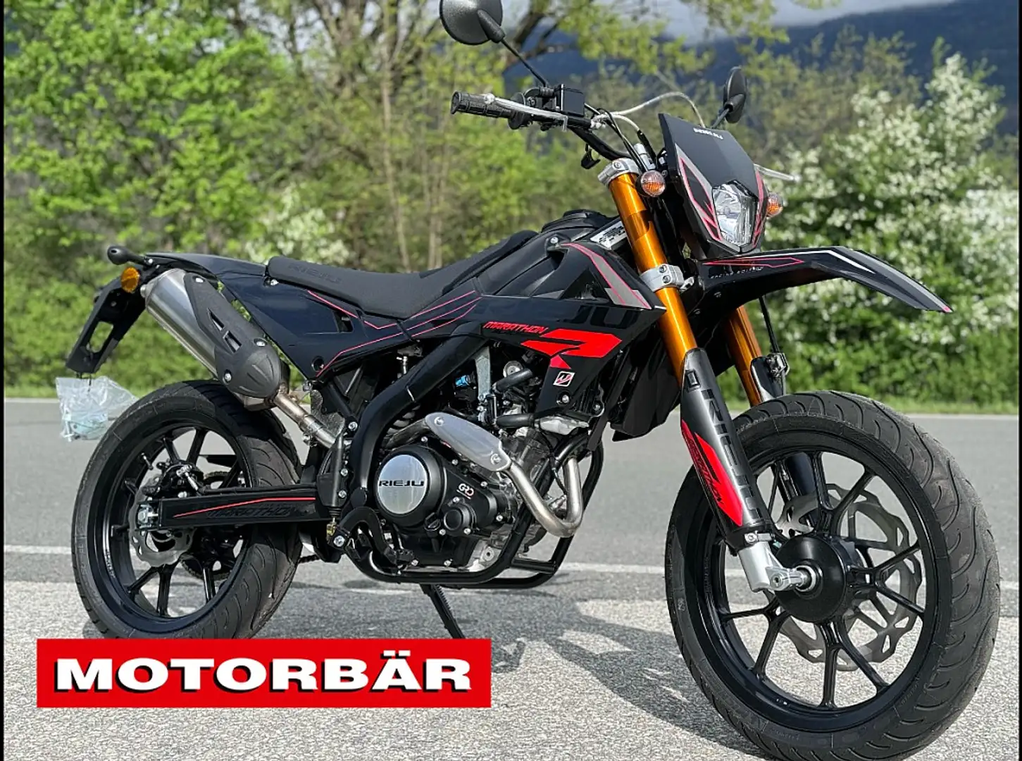 Rieju Marathon Marathon 125 Supermoto Negru - 1