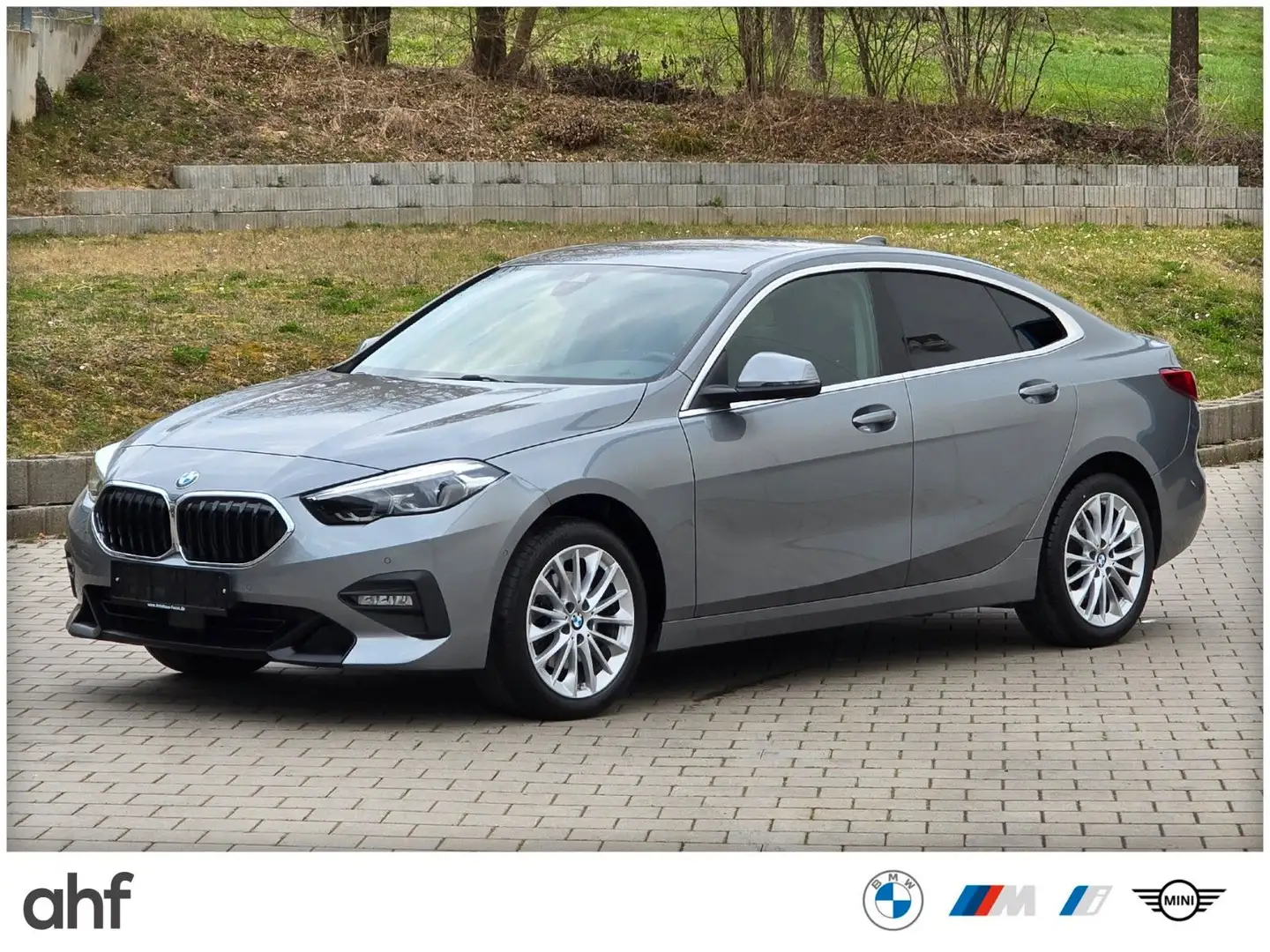 BMW 218 i AUT. Gran Coupe NAVI LED RFK LEDER MEMORY Grijs - 1
