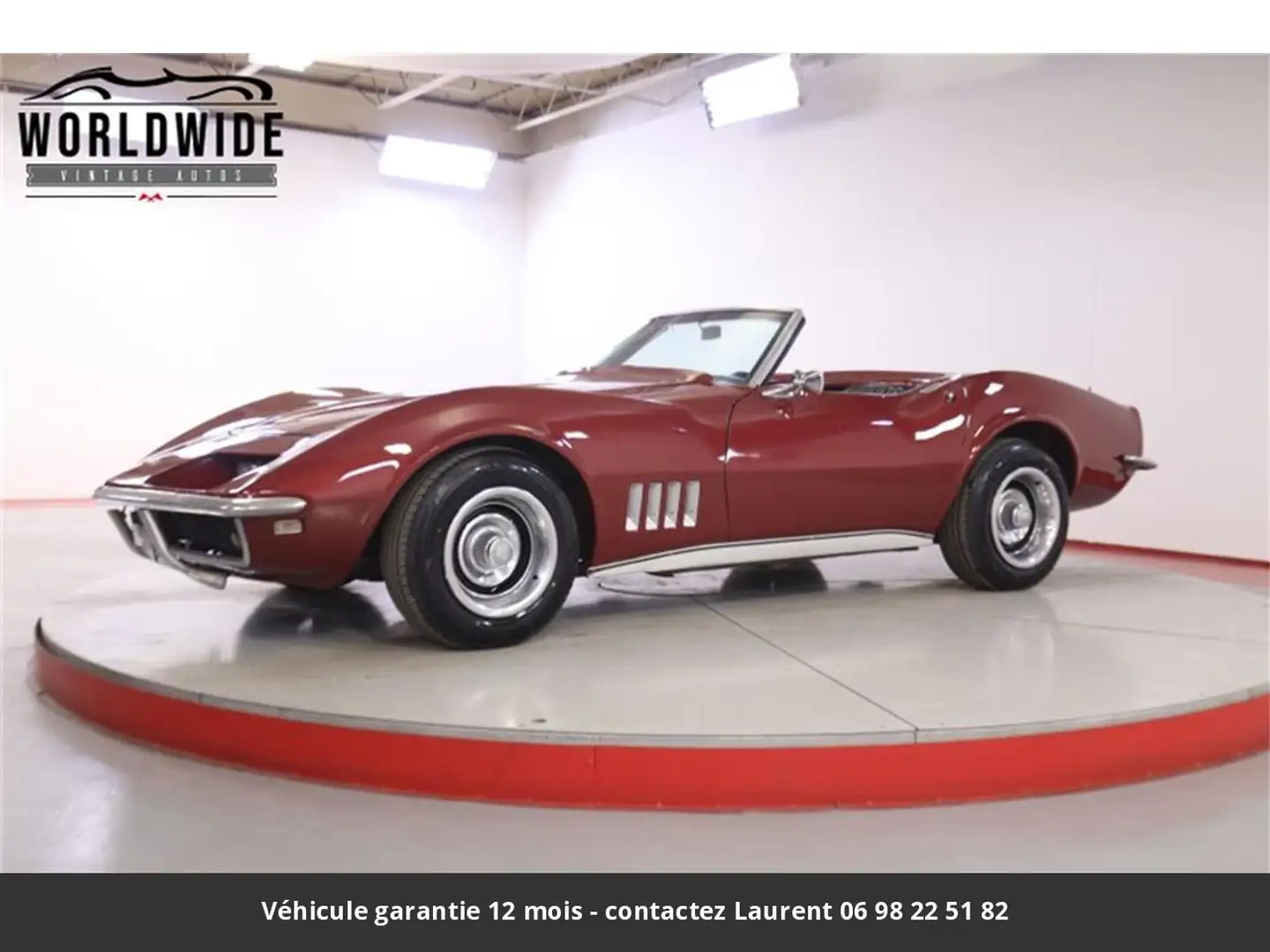 Chevrolet Corvette Stingray L48 1968 Tout compris Rouge - 1