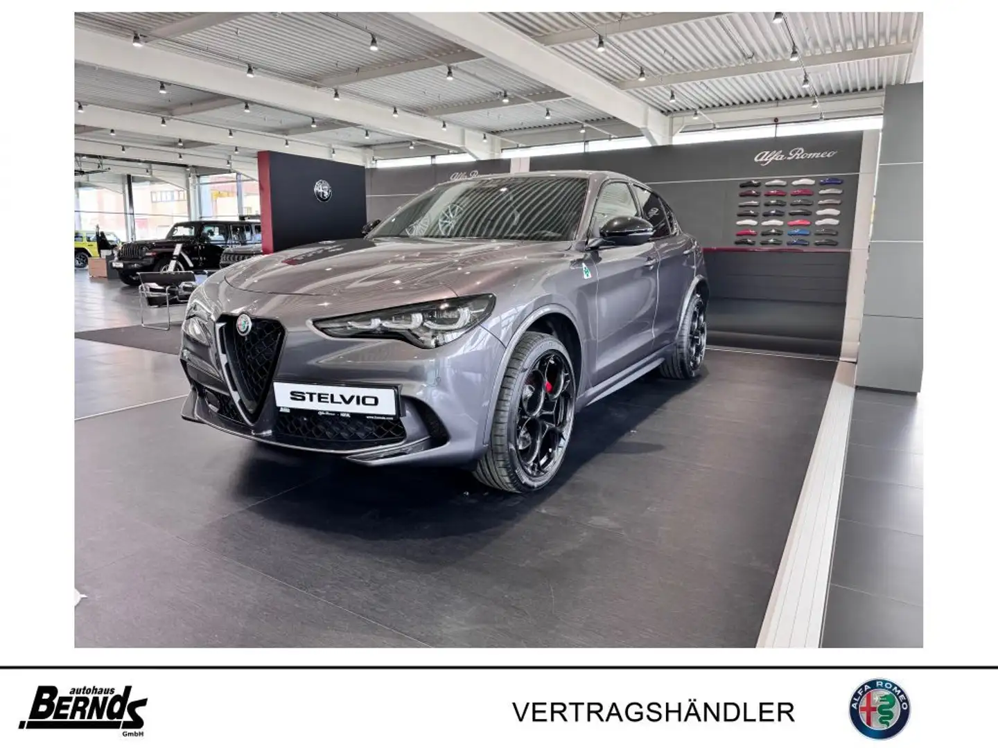 Alfa Romeo Stelvio V6 2.9 Bi-T. Quadrifoglio TECHNOLOGIE-P.  21 Szürke - 1