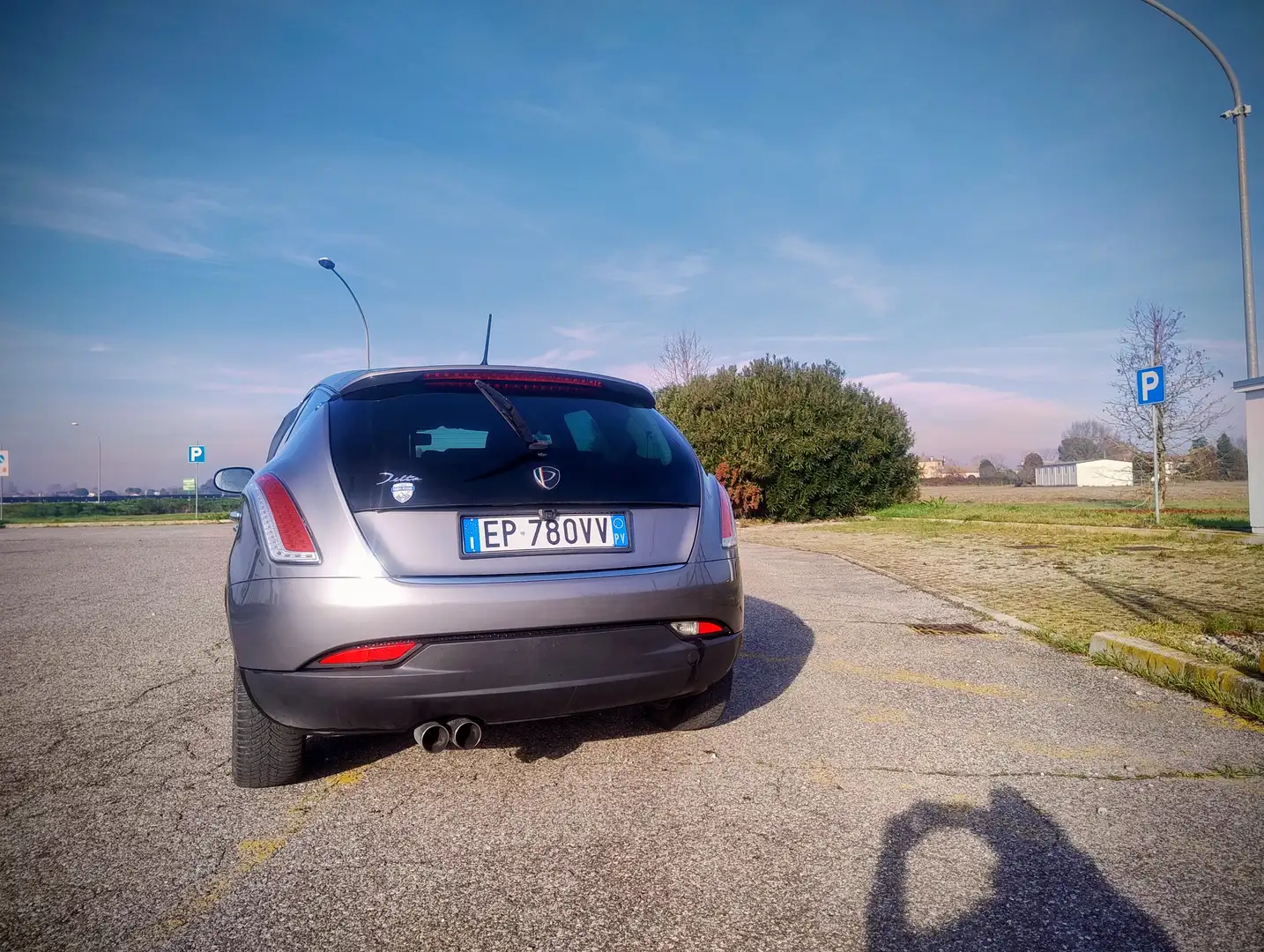 Lancia Delta Delta III 2008 1.4 tjt ecochic Gpl 120cv Grigio - 2