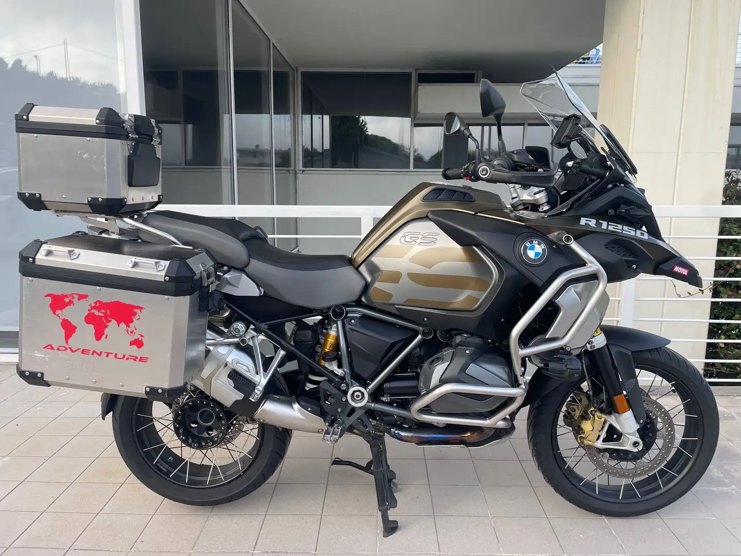 BMW G 650 GS R 1250 Adventure Verde - 1
