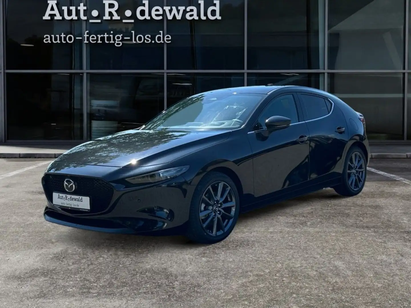 Mazda 3 e-SKYACTIV-G 140 M HYBRID Aut. TAKUMI (BP) Schwarz - 1