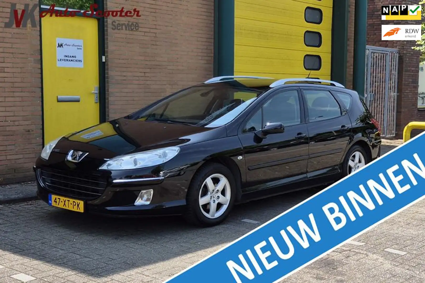 Peugeot 407 SW 1.8-16V ST Pack Business Airco! Cruise Control! Zwart - 1