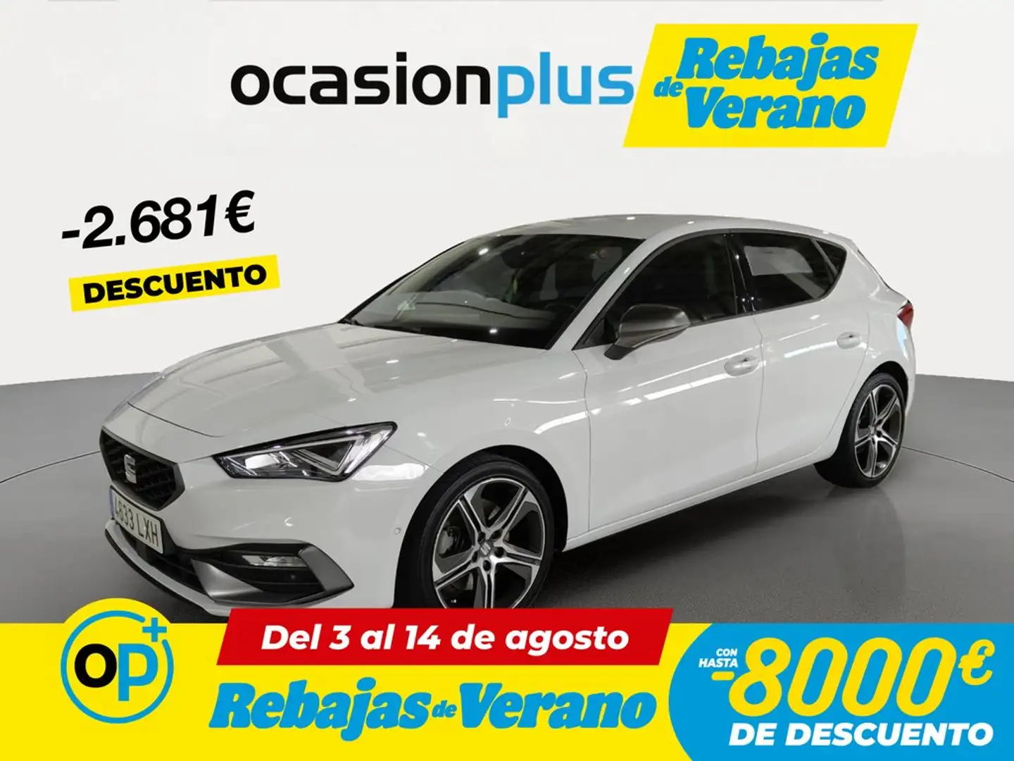SEAT Leon 1.5 TSI S&S FR 150 Blanco - 1