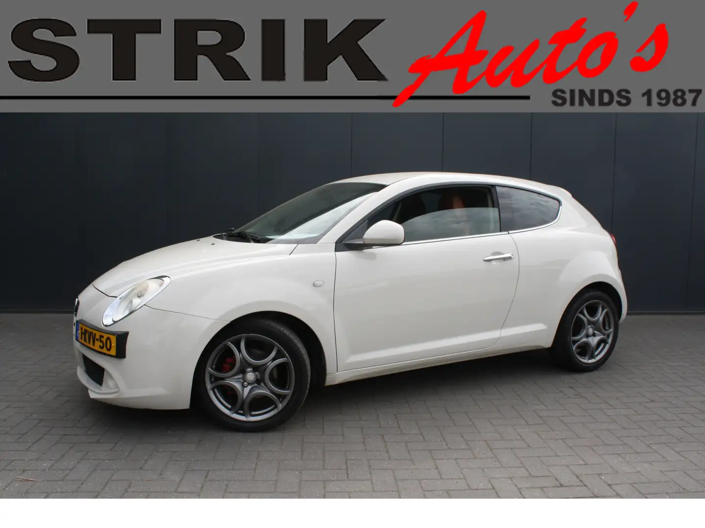 Alfa Romeo MiTo 1.3 JTDm ECO Distinctive - LEDER - CLIMA Blanc - 1