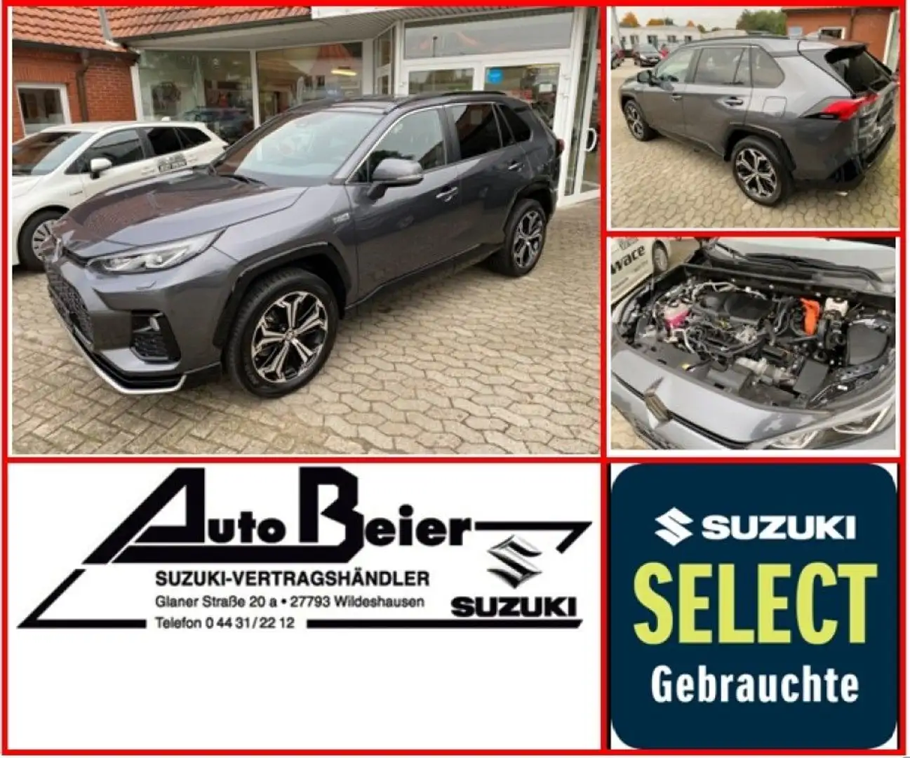 Suzuki Across PLUG-IN HYBRID Szürke - 1
