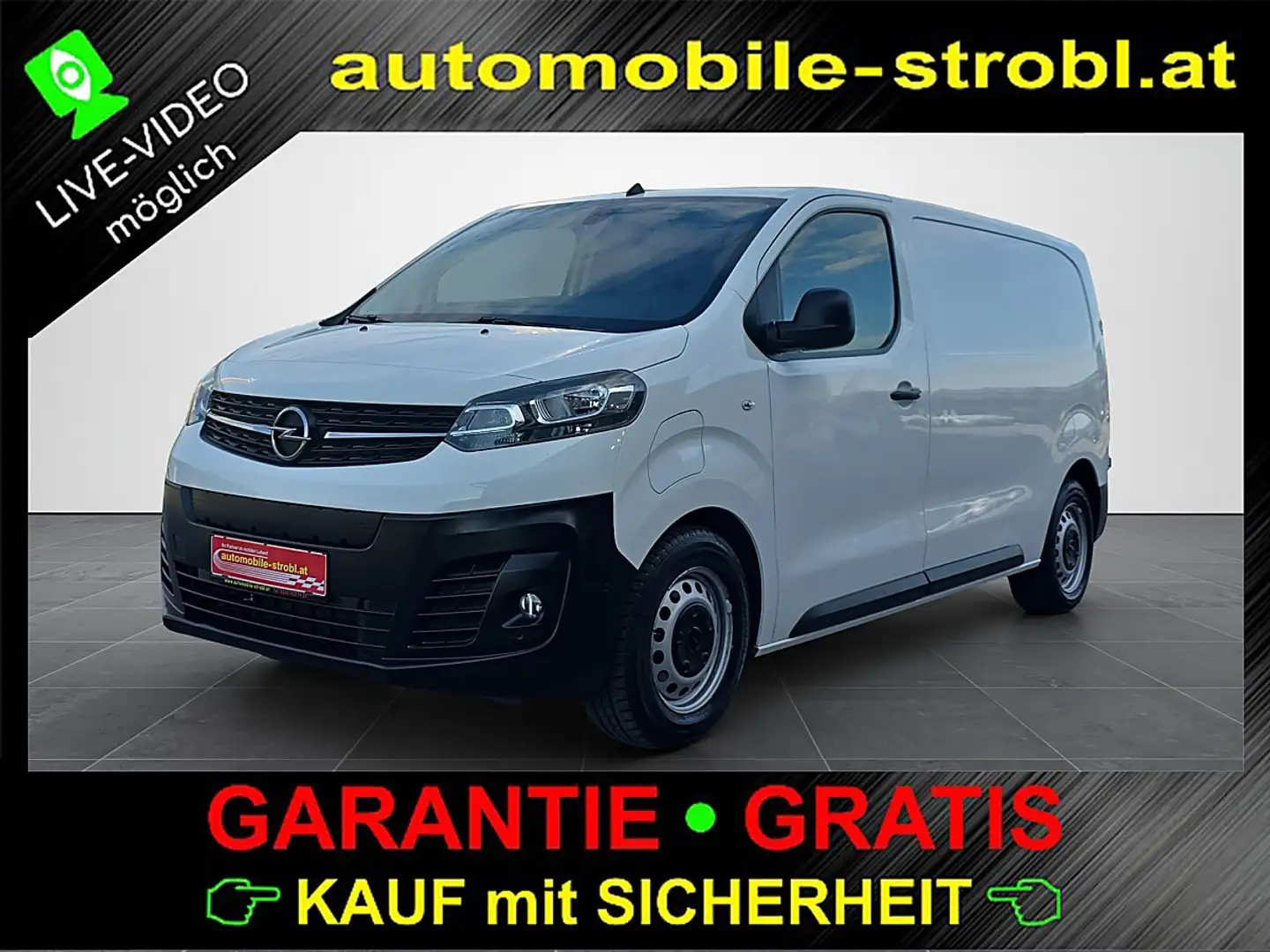 Opel Vivaro 75kWh M*GARANTIE*netto:15.733€* Weiß - 1