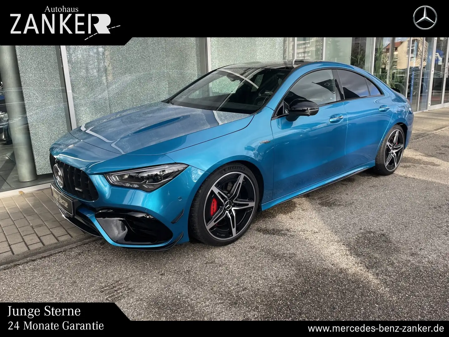 Mercedes-Benz CLA 45 AMG Mercedes-AMG CLA 45 S 4M+ Coupé *PREMIUM*VOLL* Bleu - 1