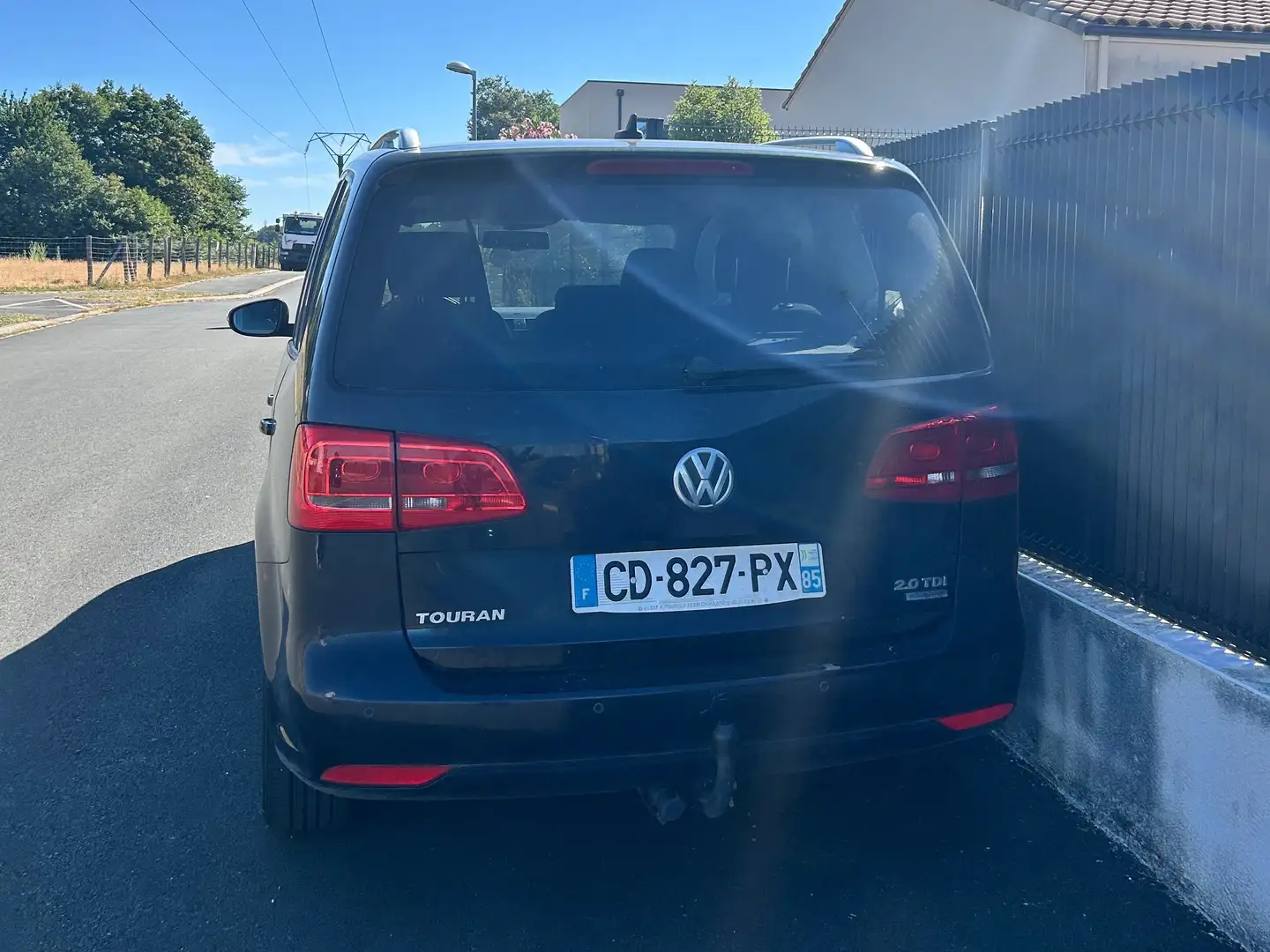 Volkswagen Touran Touran 2.0 TDI 140 FAP Match DSG6 Noir - 2