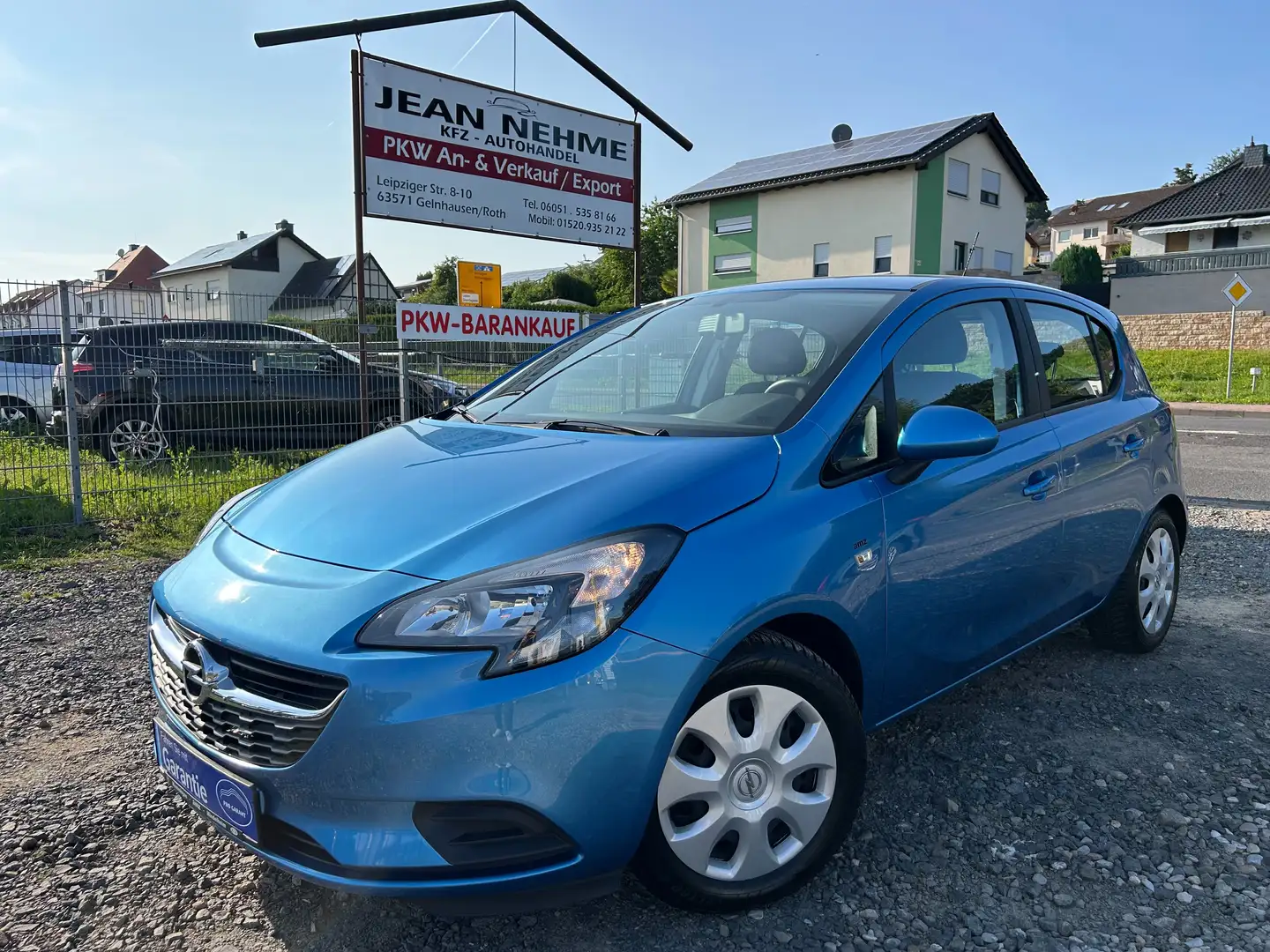 Opel Corsa Edition E Blau - 1