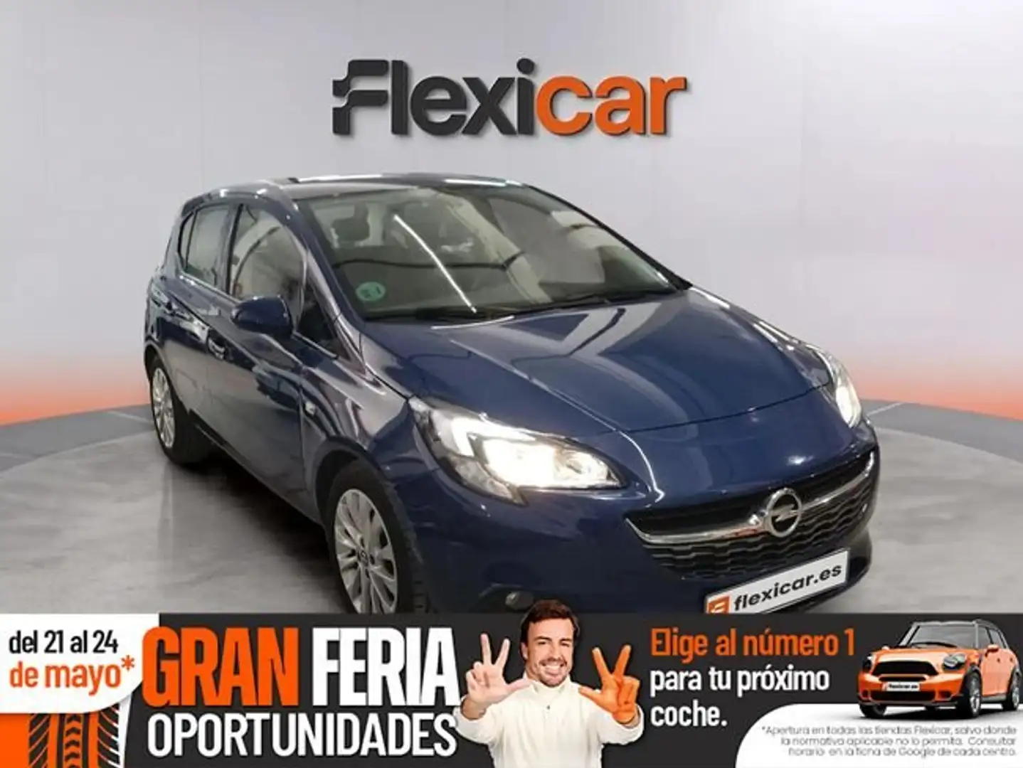 Opel Corsa 1.4 Excellence Easytronic 90 CV Azul - 1