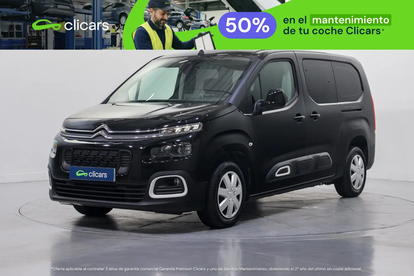 Citroen Berlingo PureTech S&S Talla M Feel 110 Negro - 1