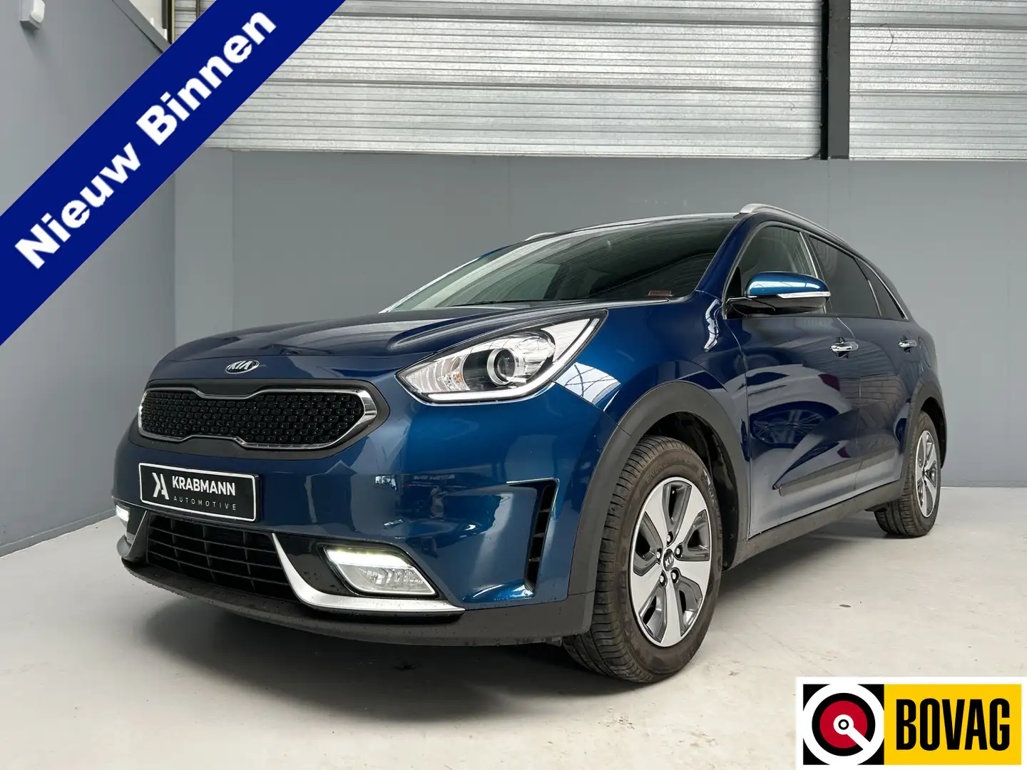 Kia Niro 1.6 GDi Hybrid DynamicPlusLine 10jr Kia Garantie| Blue - 1