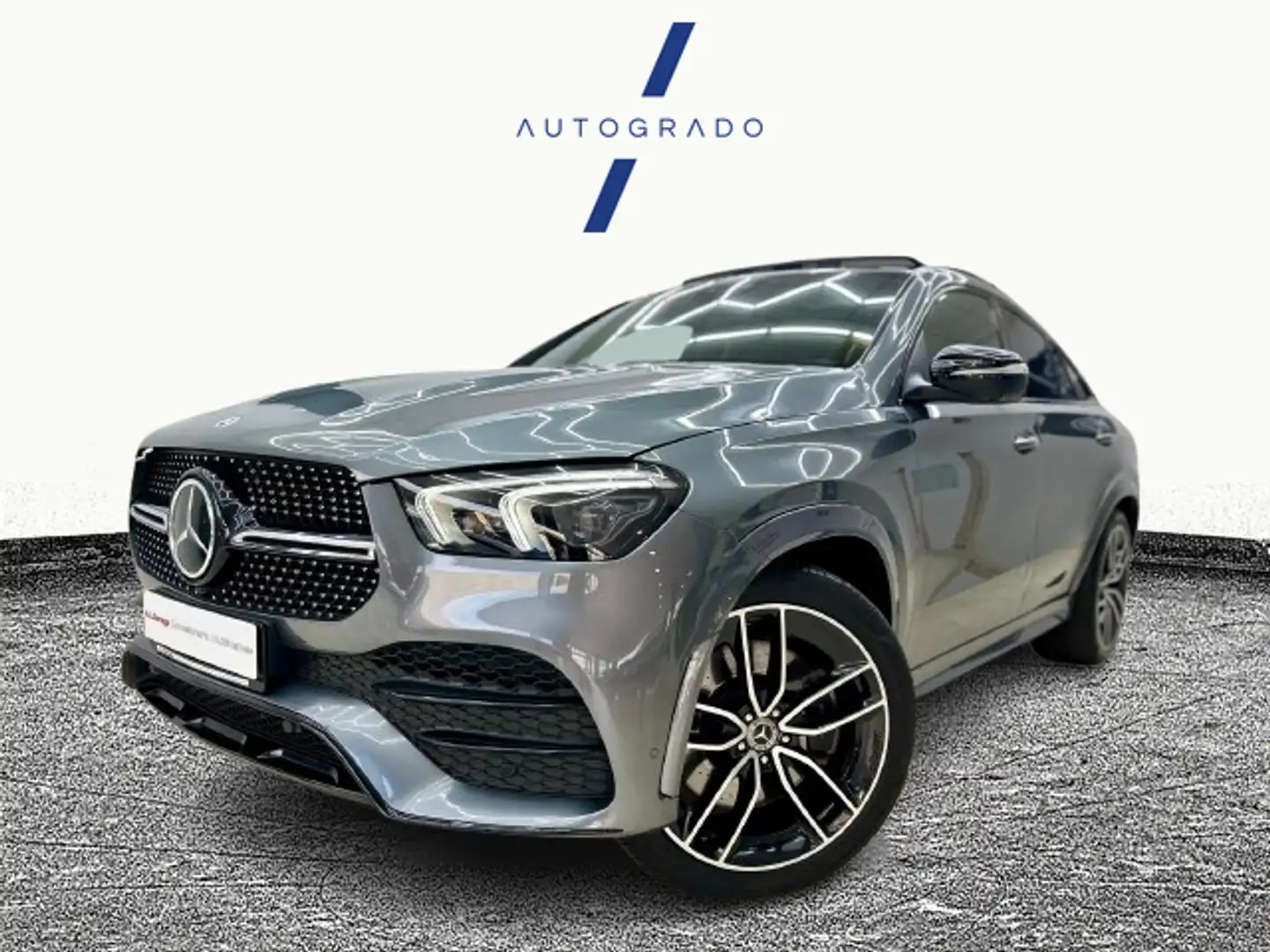 Mercedes-Benz GLE 400 Coupé 400d 4Matic Aut. Gris - 1