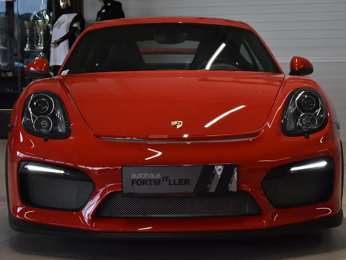 Porsche Cayman S //GT4 Conversion // Carbon Schalensitze Rot - 2