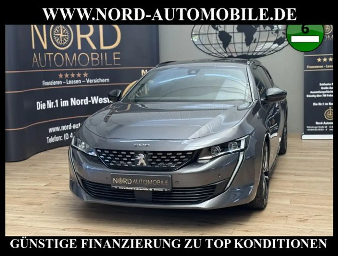 Peugeot 508 SW Hybrid 225 GT *AHK*18Z*360KAM*ACC*UPE:58 Grau - 1