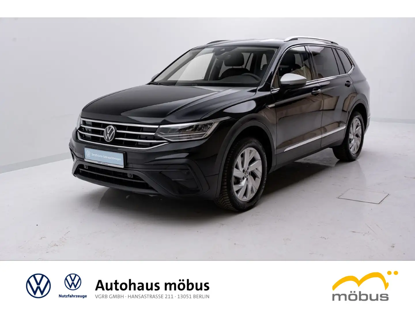 Volkswagen Tiguan Allspace 1.5 TSI DSG*7-Sitze*Navi*LED*ACC Schwarz - 2