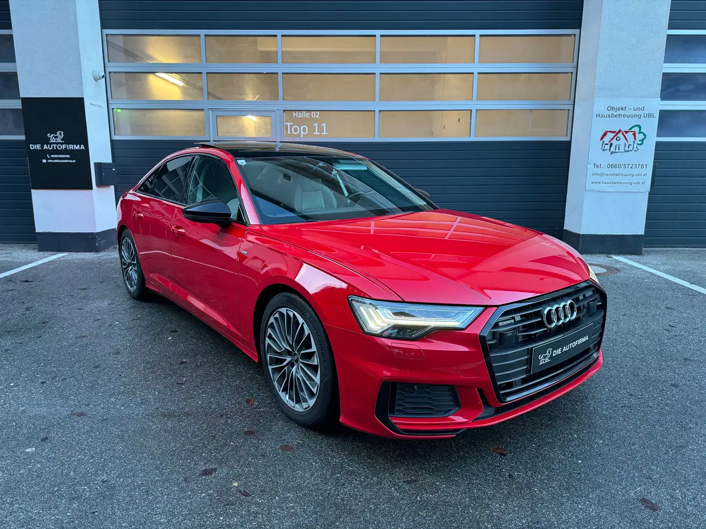 Audi A6 55 TFSI e quattro sport***SLINE*PANORAMA*AHK*** Rot - 1