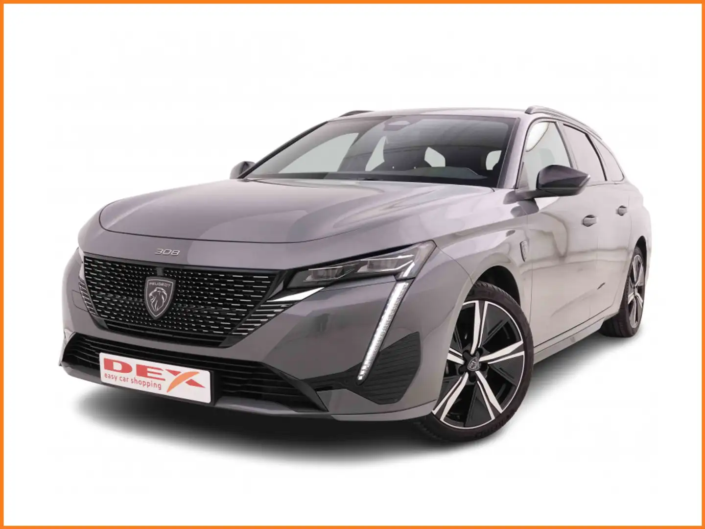 Peugeot 308 1.2 T 130 EAT8 SW GT Line + GPS + LED Lights + Alu Grijs - 1