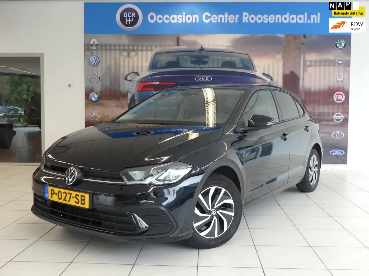 Volkswagen Polo 1.0 TSI 95PK OPHEFFINGSUITVERKOOP VAN 117.900 NAAR Schwarz - 1