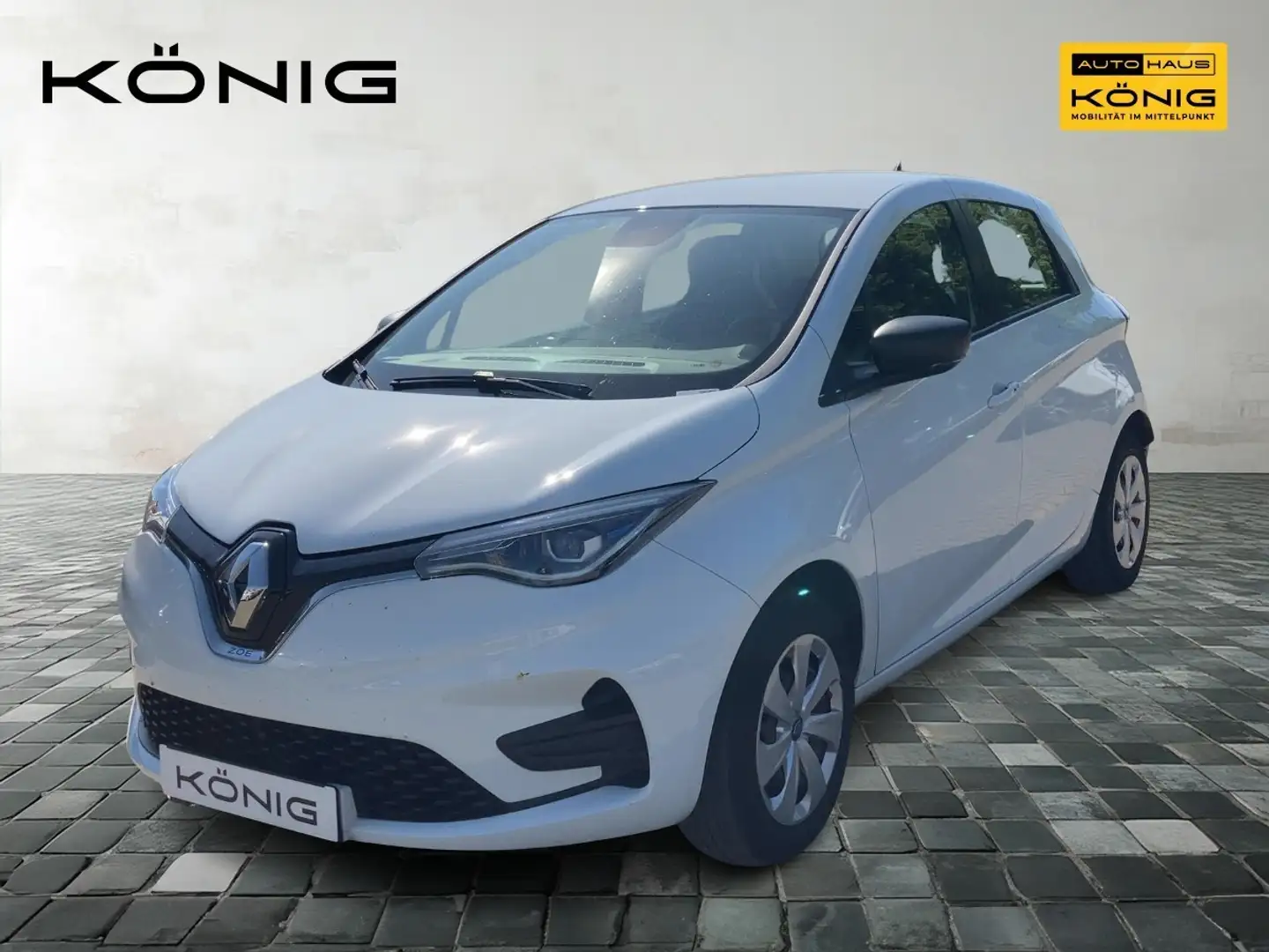 Renault ZOE LIFE Batteriemiete Bílá - 1