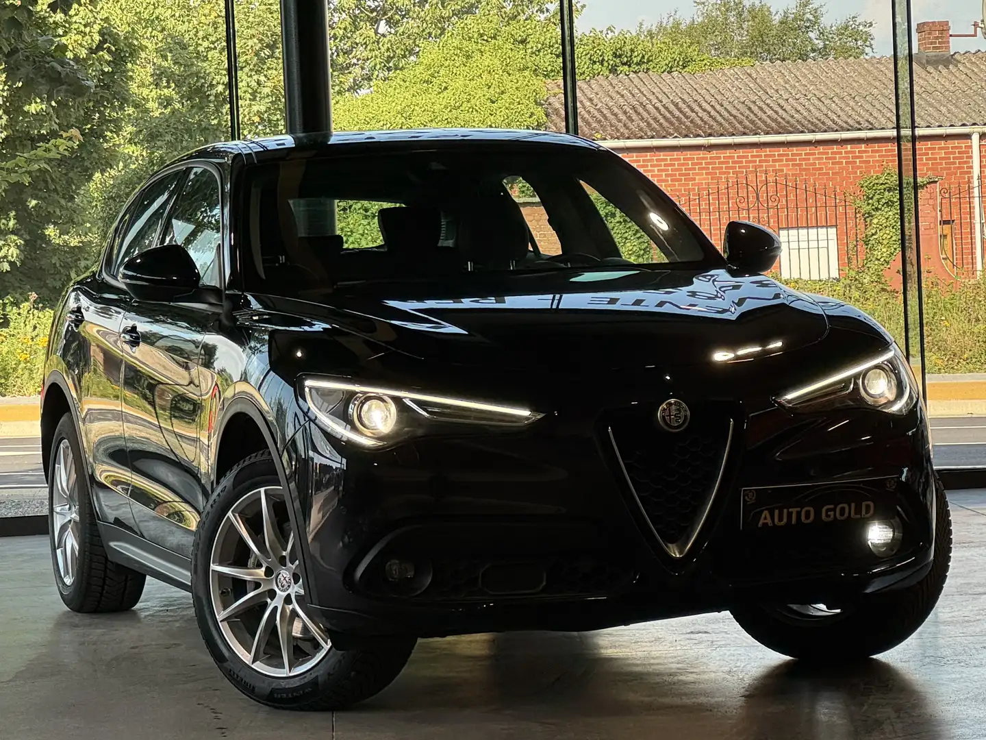 Alfa Romeo Stelvio 2.2 JTD Q4/FULLOPTIONS/1PROP CARNET/ Noir - 2