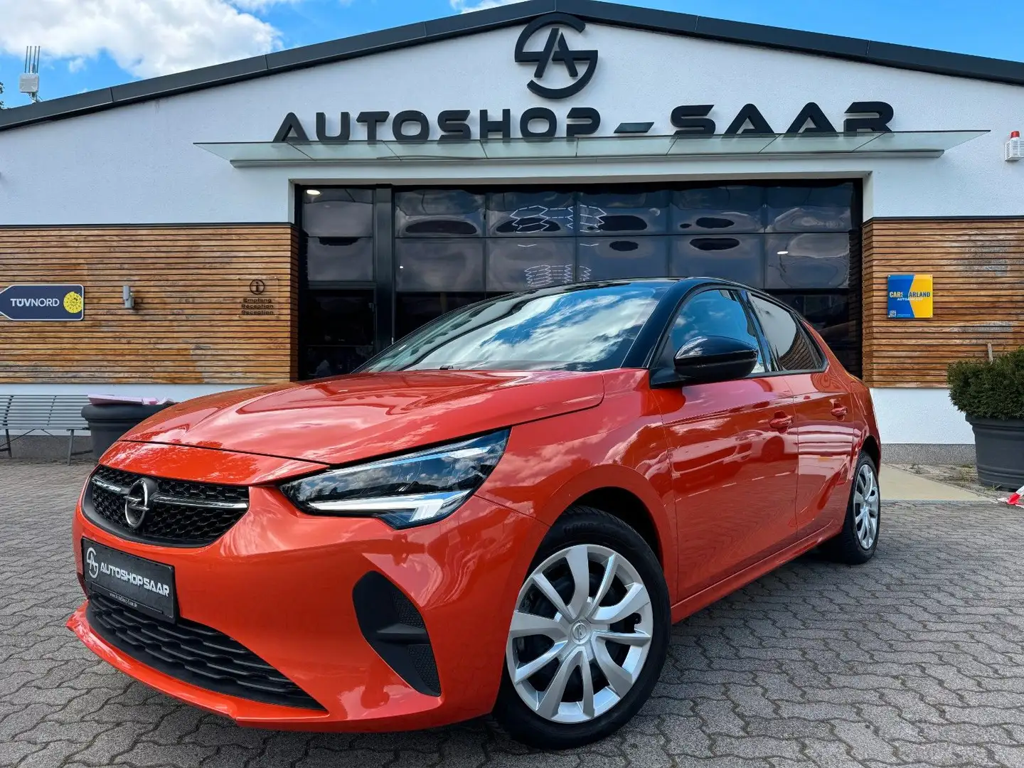 Opel Corsa F Edition/AUTOMATIK/NAVI/PDC Orange - 1
