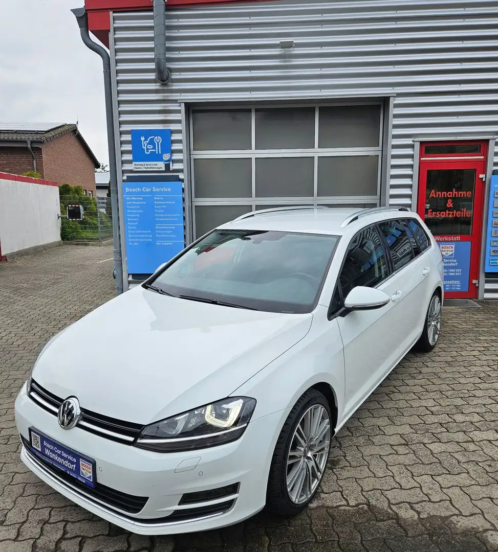 Volkswagen Golf VII Variant Highline BMT HU NEU! *Garantie* Weiß - 2