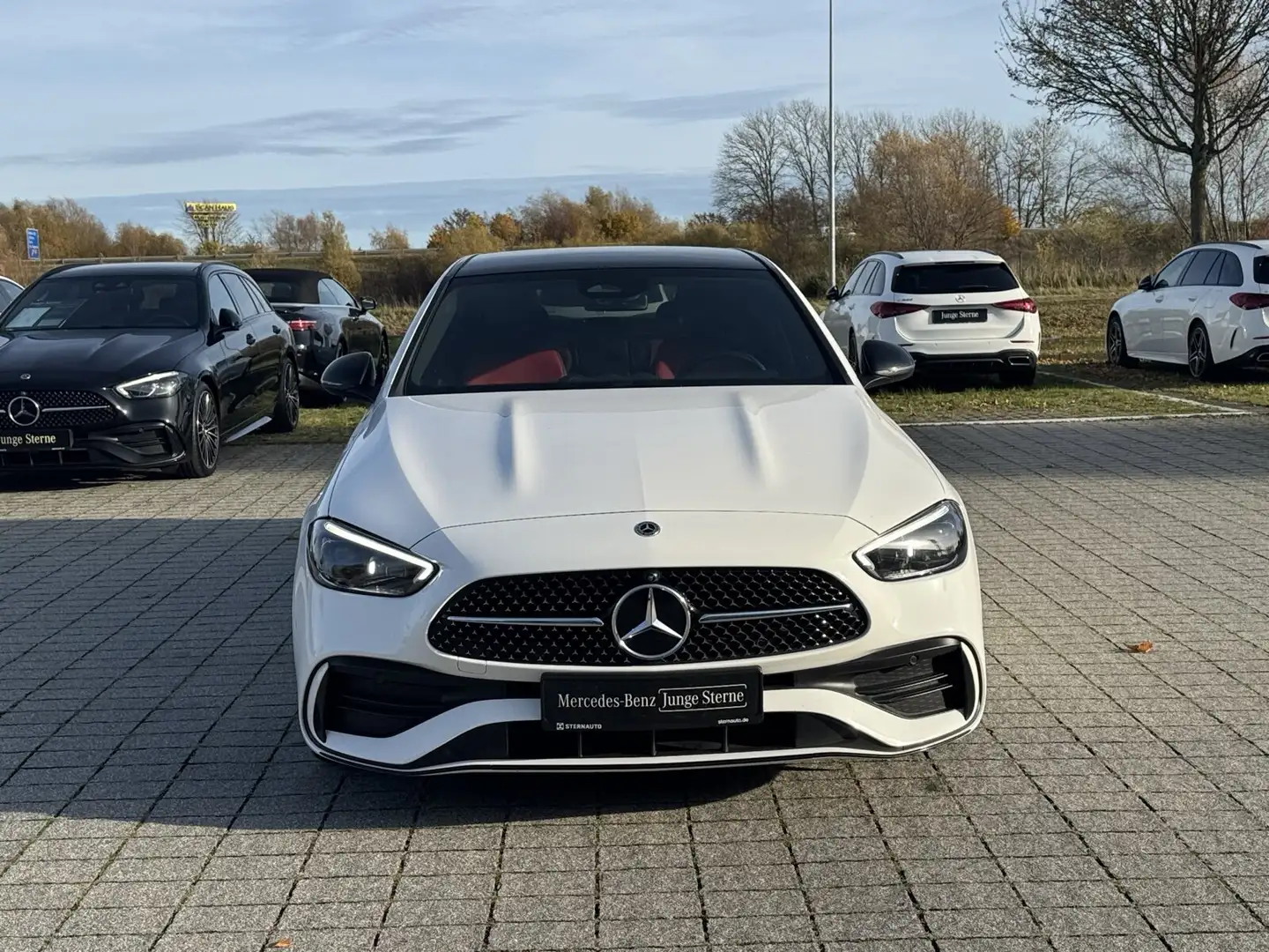 Mercedes-Benz C 300 C 300 d AMG Premium+ 19 Zoll Night Pano Burmester Wit - 2