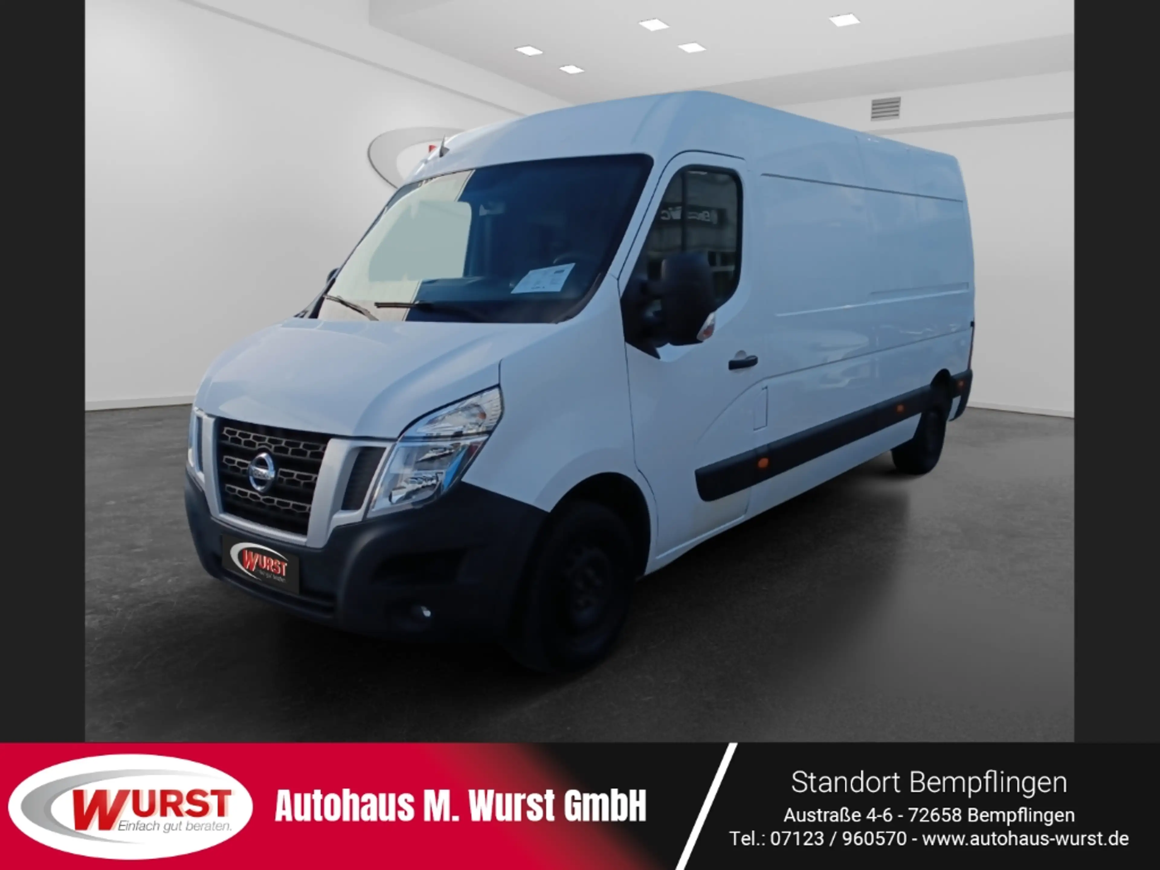 Nissan NV400 Kastenwagen 2.3 L3H2 3,5t COMFORT 3 DPF Anhängerku
