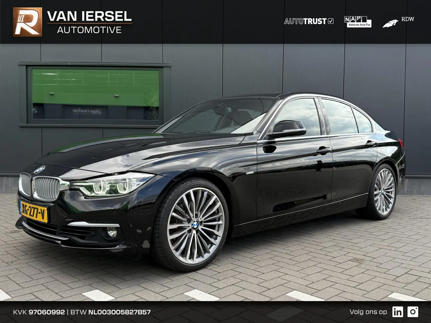 BMW 318 3-serie 318i Luxury Edition 136 PK Steptronic | Ei Zwart - 1