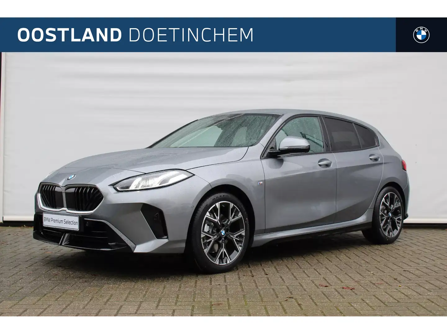 BMW 120 1 Serie M Sport Automaat / Sportstoelen / M Adapti Сірий - 1