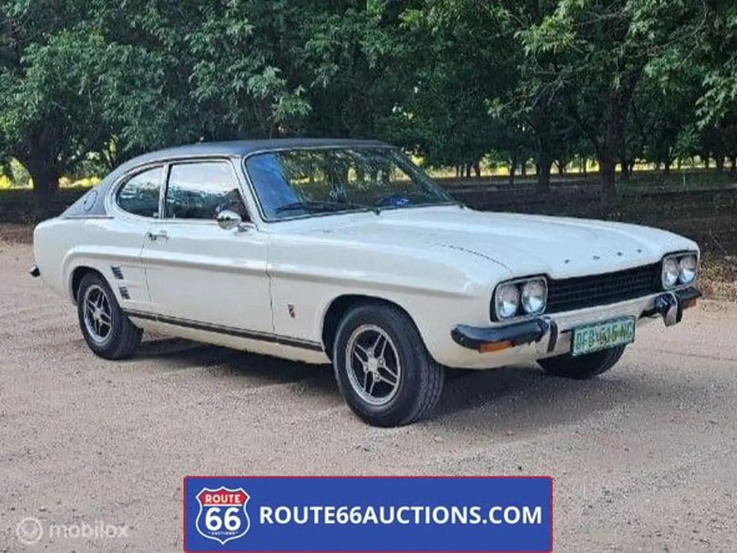 Ford Capri 1.6 Mk1 | 1970 | Route 66 Auctions Zwart - 1
