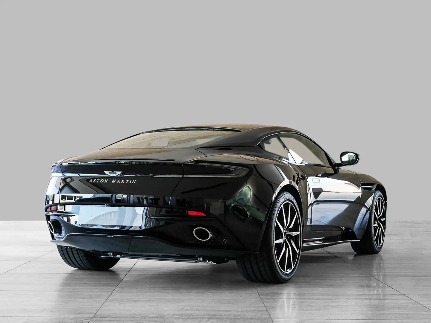 Aston Martin V8 DB11  Coupe - Onyx Black, Bitter Chocolate Zwart - 2