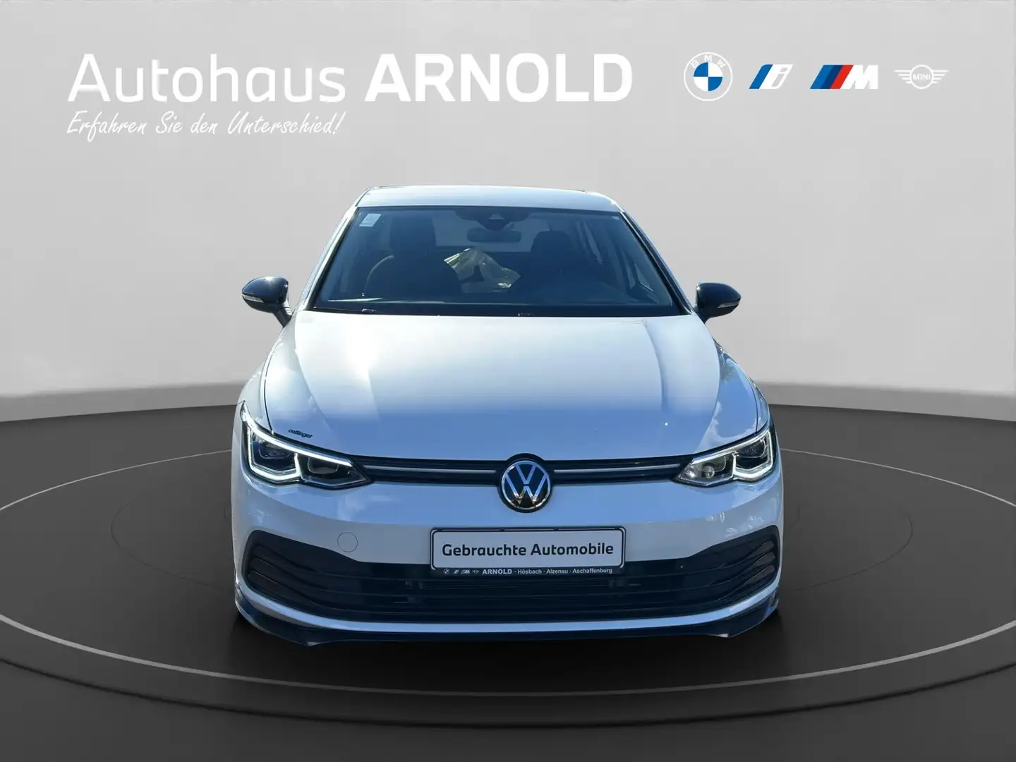 Volkswagen Golf 8 2.0 TSI Standheizung Navi ACC-follw to stop RFK Weiß - 2