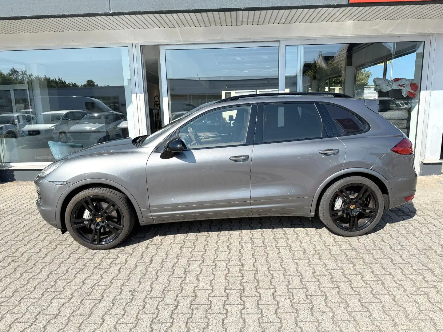 Porsche Cayenne S *AHK*STEUERKETTE ERNEUERT*SCHECKHEFT* Grau - 2