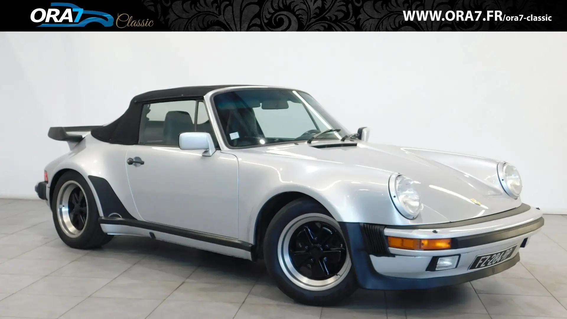 Porsche 911 930 TURBO CABRIOLET MATCHING COLOR ET NUMBERS Сірий - 1
