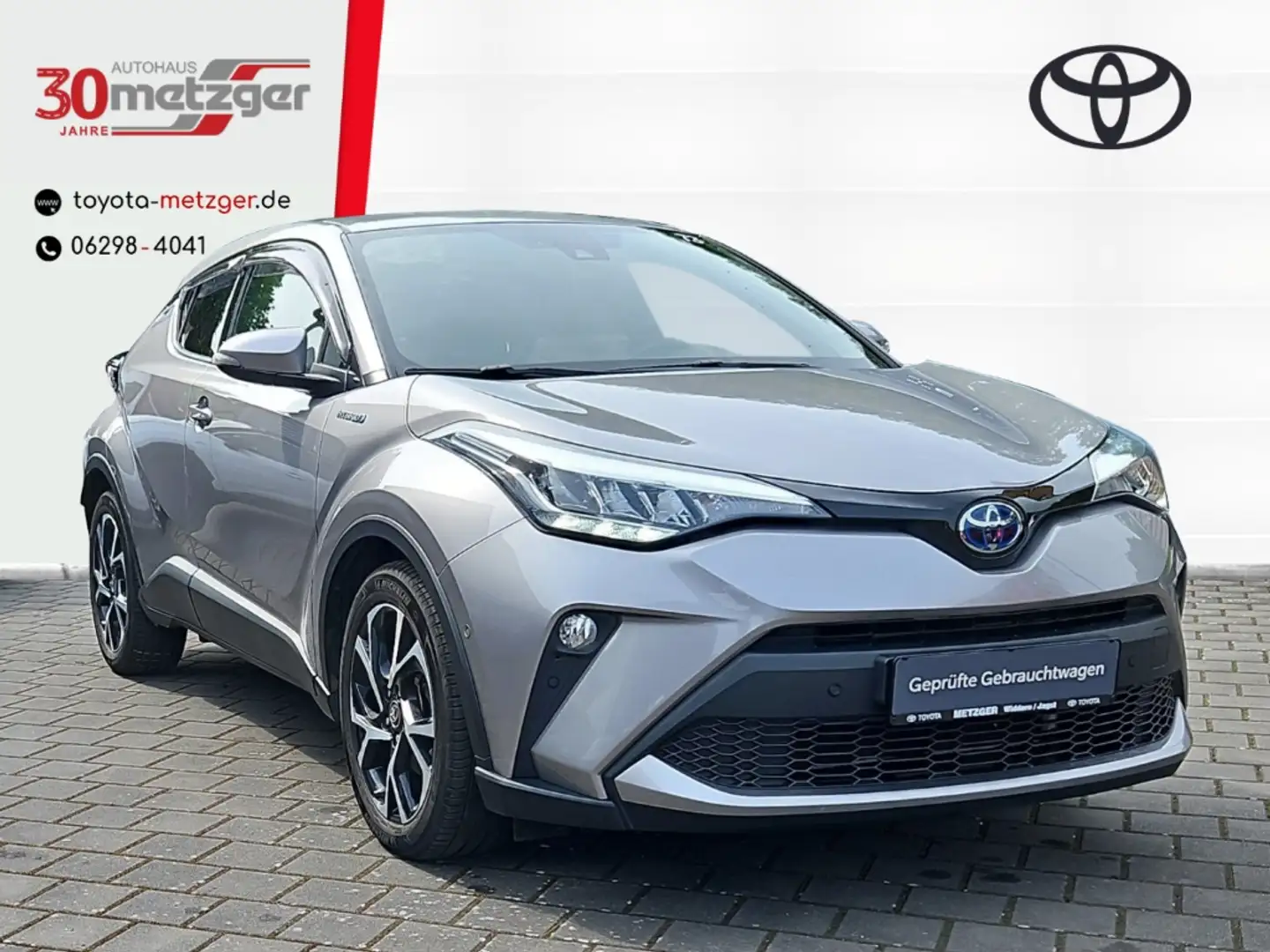 Toyota C-HR 2.0 Hybrid Team D +AHK-Abnehmbar +DAB +Sitzheizung siva - 1