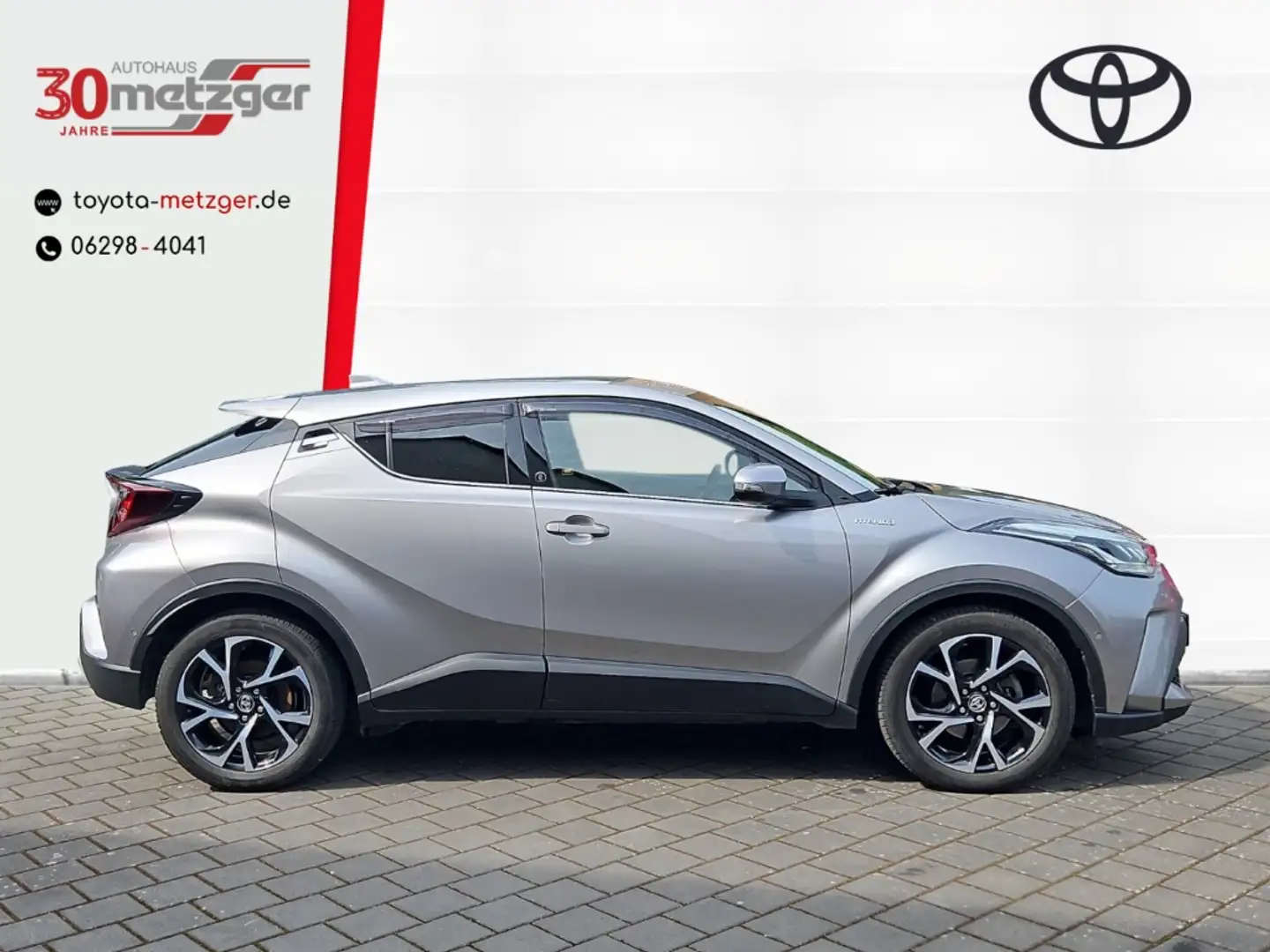 Toyota C-HR 2.0 Hybrid Team D +AHK-Abnehmbar +DAB +Sitzheizung siva - 2