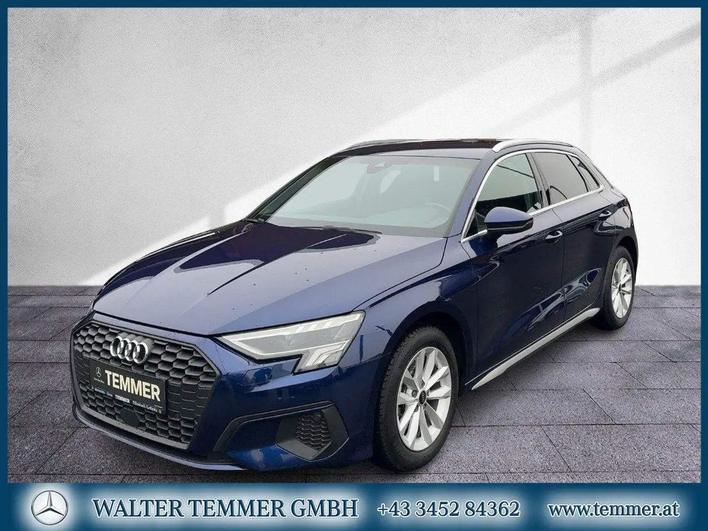 Audi A3 Sportback 30TDI S-tronic LED ACC NAVI SHZ Blau - 1