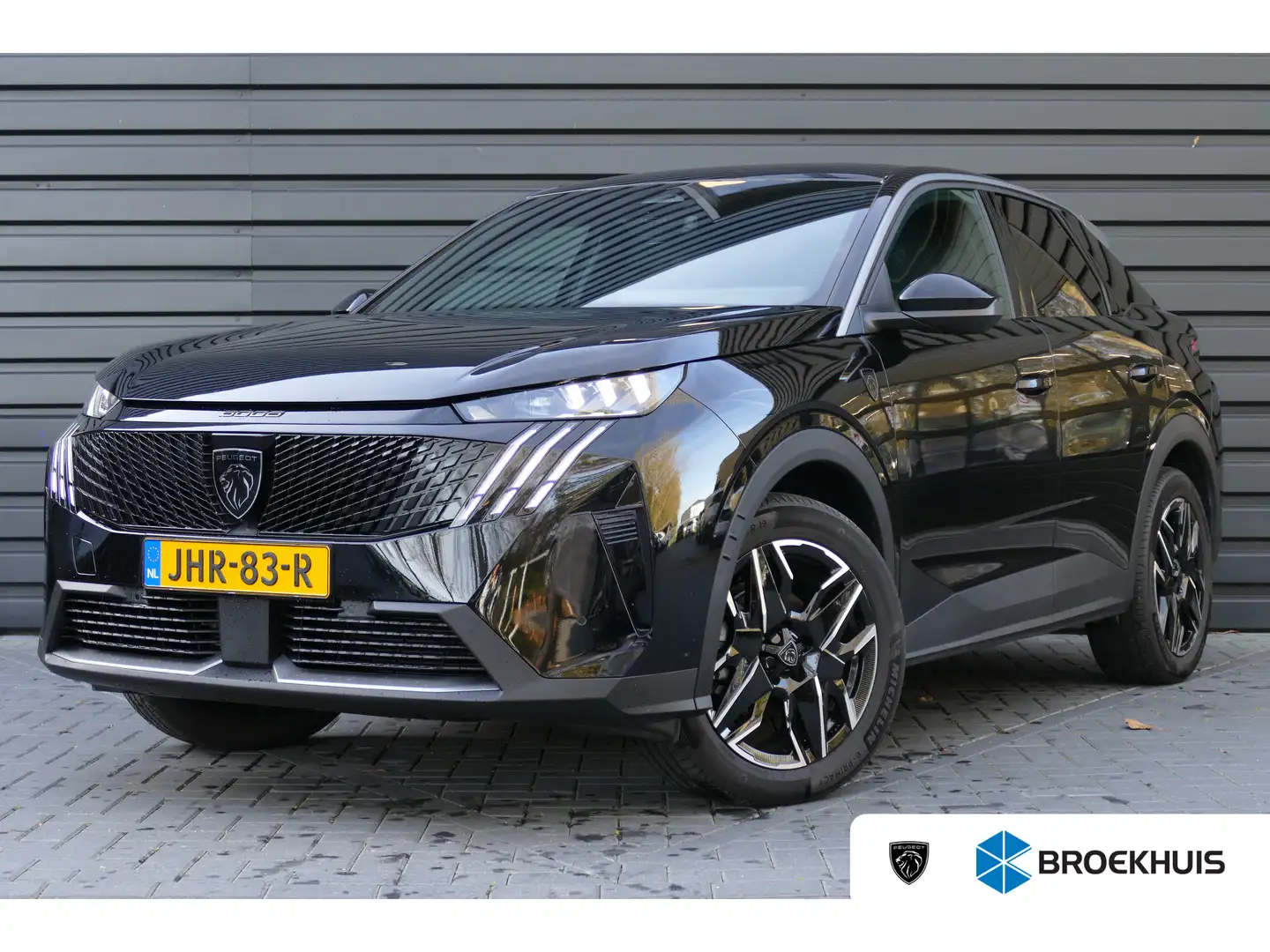Peugeot 3008 1.2 HYBRID 145PK GT AUTOMAAT / NAVI / CLIMA / PDC Schwarz - 1