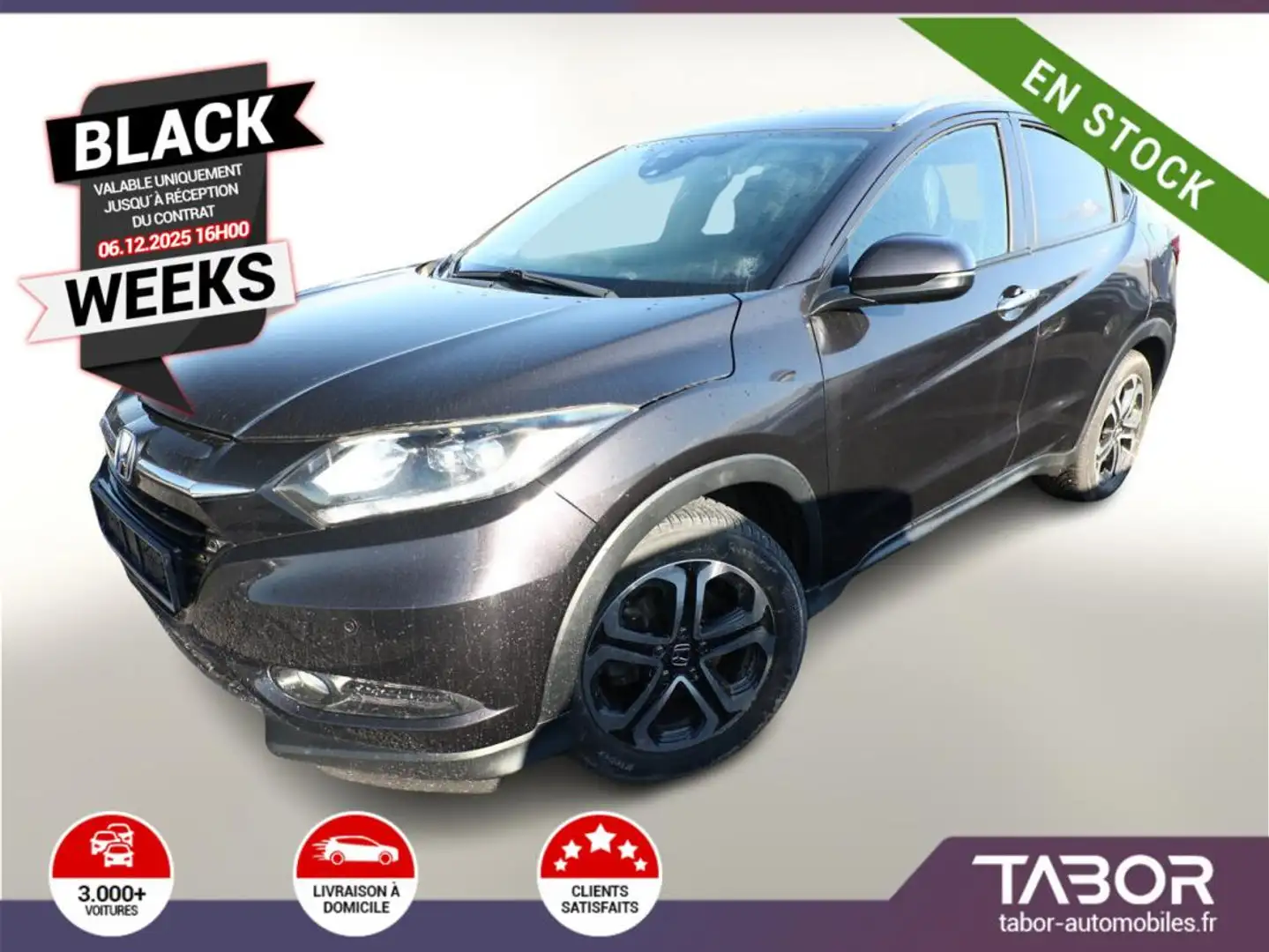 Honda HR-V 1.5 VTEC 130 Executive Pano LED GPS Noir - 1