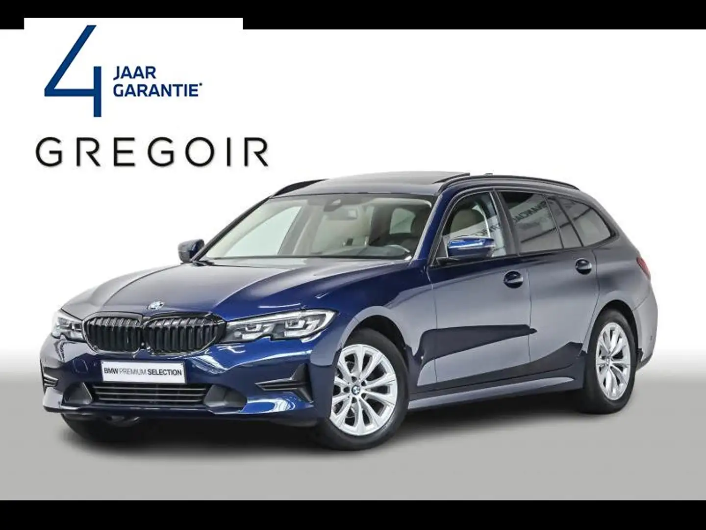 BMW 318 Navi|360Cam|Panodak|Stoelvw Blauw - 1